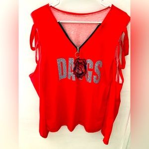 Georgia bulldogs top